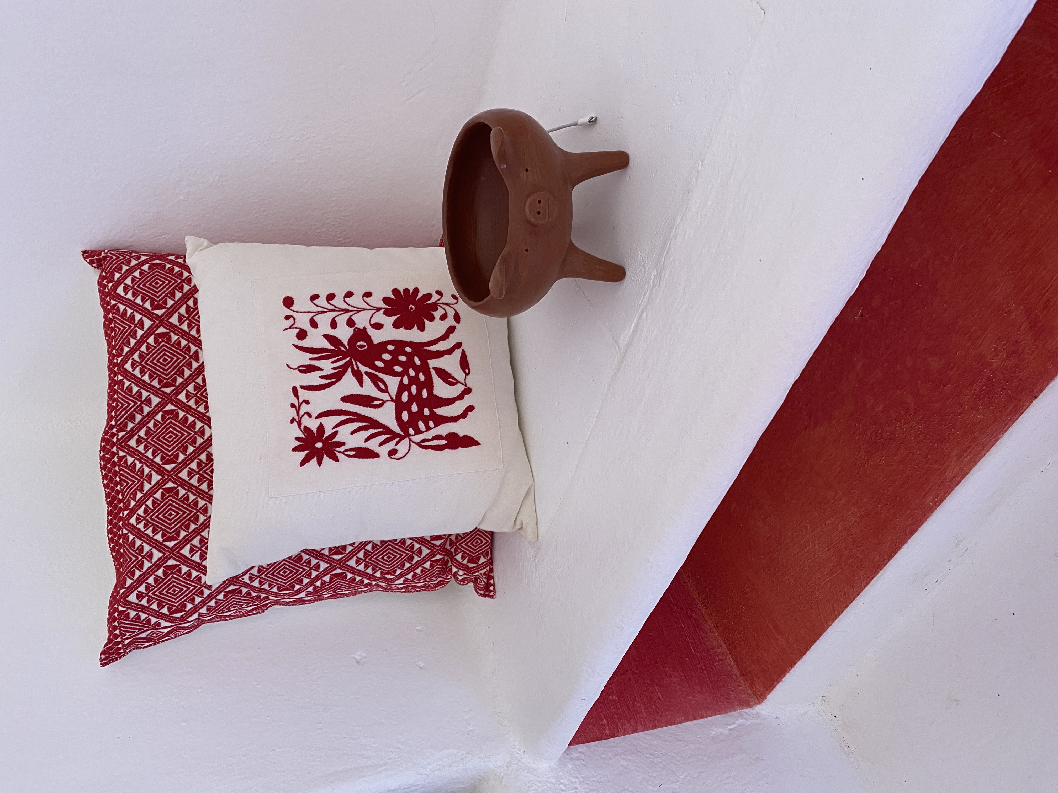 Recámara doble en rojo